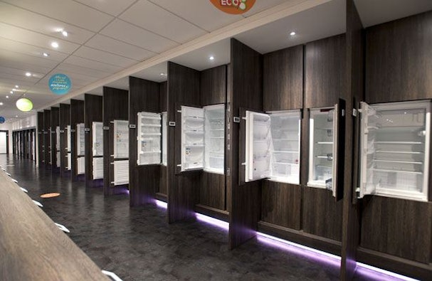 Inbouw koelkasten in onze winkel in den Haag