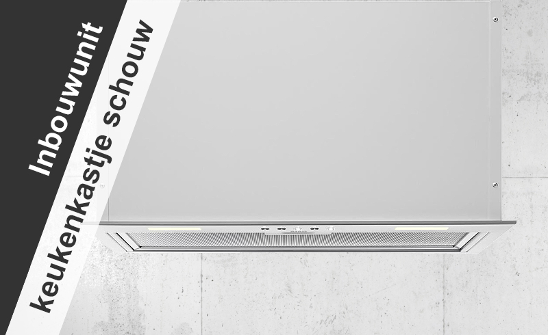 Inbouwunit voor in keukenkastje of schouw