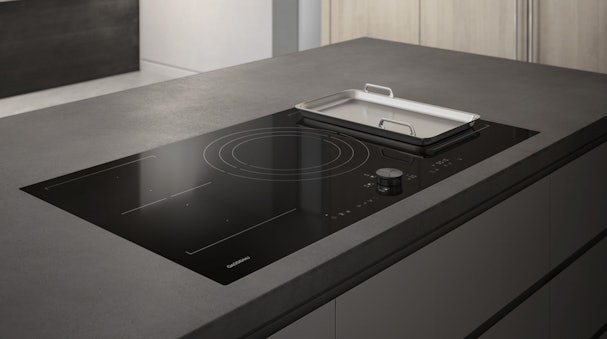 Luxe inductie kookplaat 70 cm breed van Gaggenau.