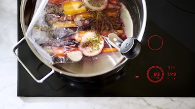 Inductiekookplaat met Celsius°Cooking