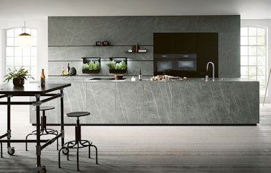 Industriële betonlook keuken