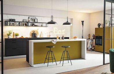 Industriële keukenbar