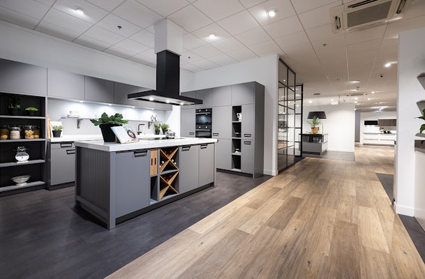 Inspirerende keukenshowrooms waar uw dromen werkelijkheid worden.