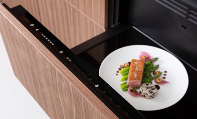 De BORA laden beschikken over een intuïtieve bediening.