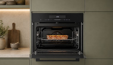 Inventum combi oven met magnetron van 50 liter met vijf insteekniveaus
