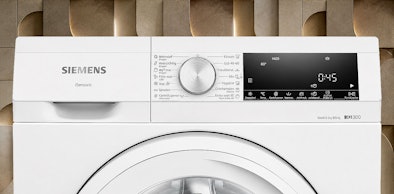 Siemens iQ300 was-droogcombinatie met bedieningspaneel voor 8 kg wassen en 5 kg drogen