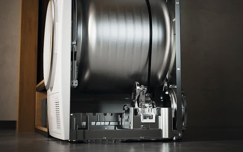 Miele warmtepompdroger getest op 20 jaar gebruik met duurzame Duitse engineering