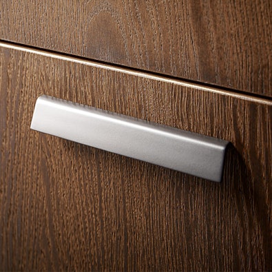 Kastanjebruin knoestig eikenhout