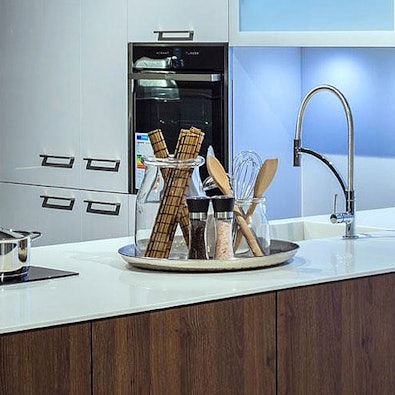 Moderne hoogglans keuken