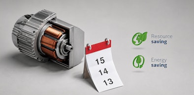 Koolborstelloze EcoSilence Drive motor van Bosch die fluisterstil draait en nauwelijks slijt