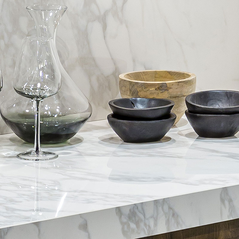 Keramiek marmerlook werkbladen