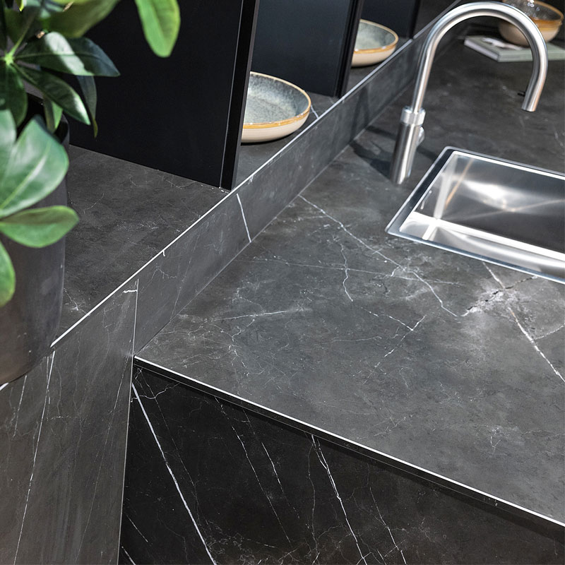 Keramiek werkbladen en fronten