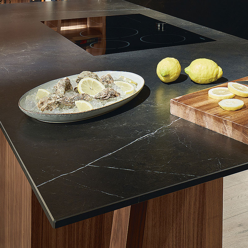 Keramische keukenblad