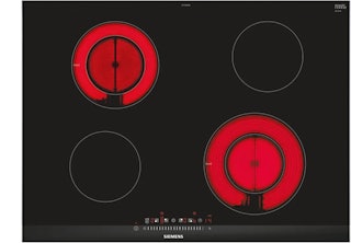 Een keramische kookplaat