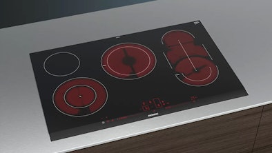 Keramische kookplaat van Siemens