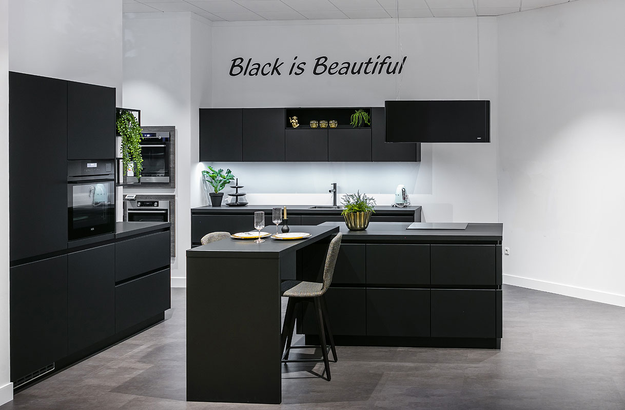 Mat zwart als krachtig designmiddel