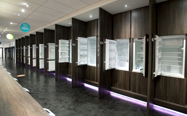 Keuken inbouw koelkasten