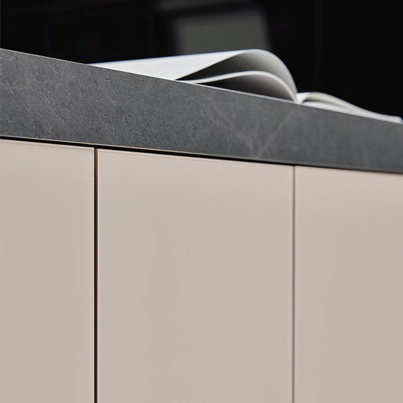 Matzachte keukenfronten in Organic Pearl matt