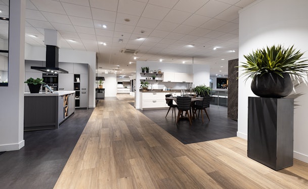 Keukeninspiratie en advies in onze showrooms.