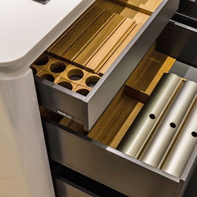 Keukeninspiratie keukenkasten en laden.