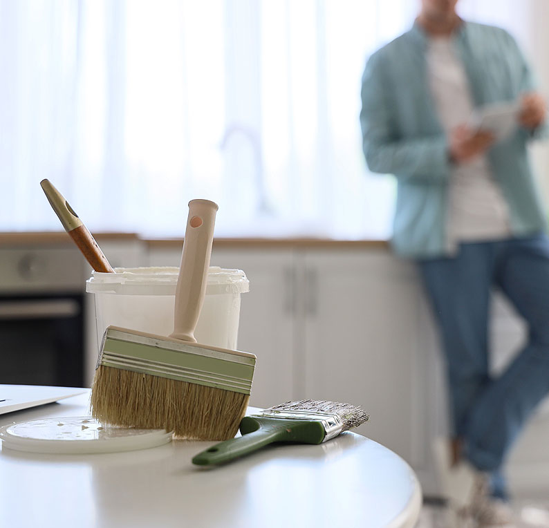 Keukenkastjes schilderen