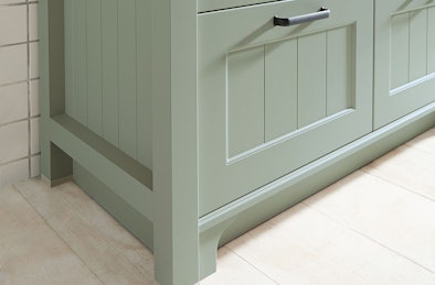 Klassieke details van een landelijke keuken.