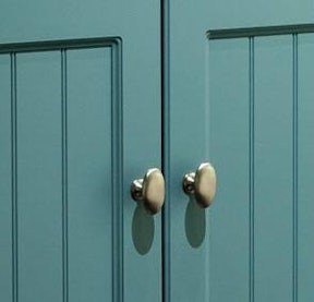 Klassieke fronten met paneeldeurtjes