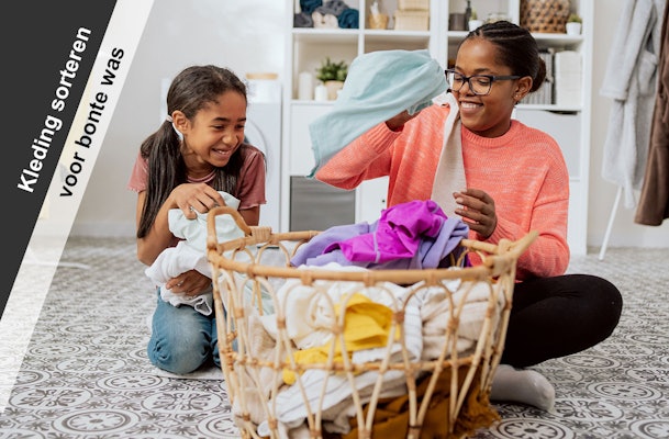 Een van de belangrijkste stappen bij het wassen van bonte was is het correct sorteren van de kledingstukken.