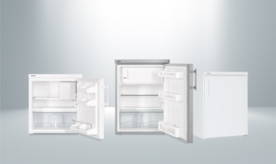 Kleine koelkasten met vriesvak
