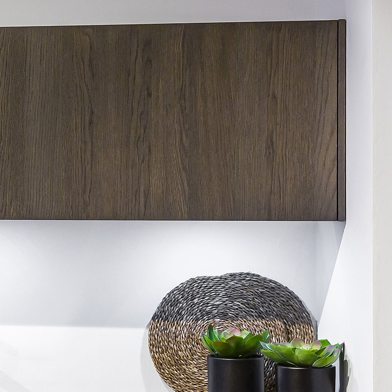 Klepkasten boven het aanrecht