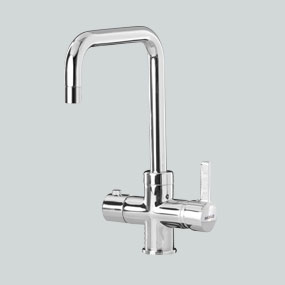 Chrome kleur: chrome kleurige kraan