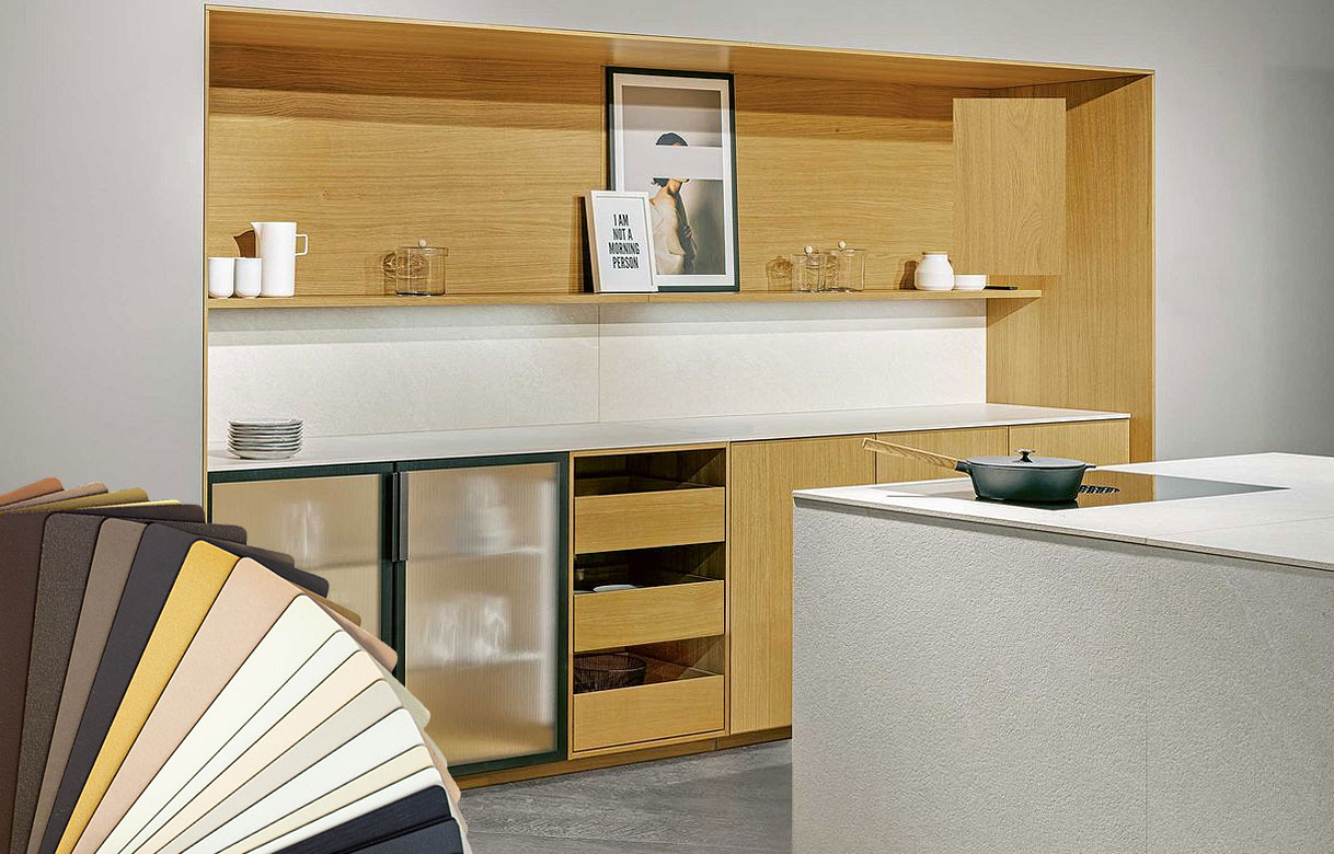 Kleurenpalet Japandi keuken