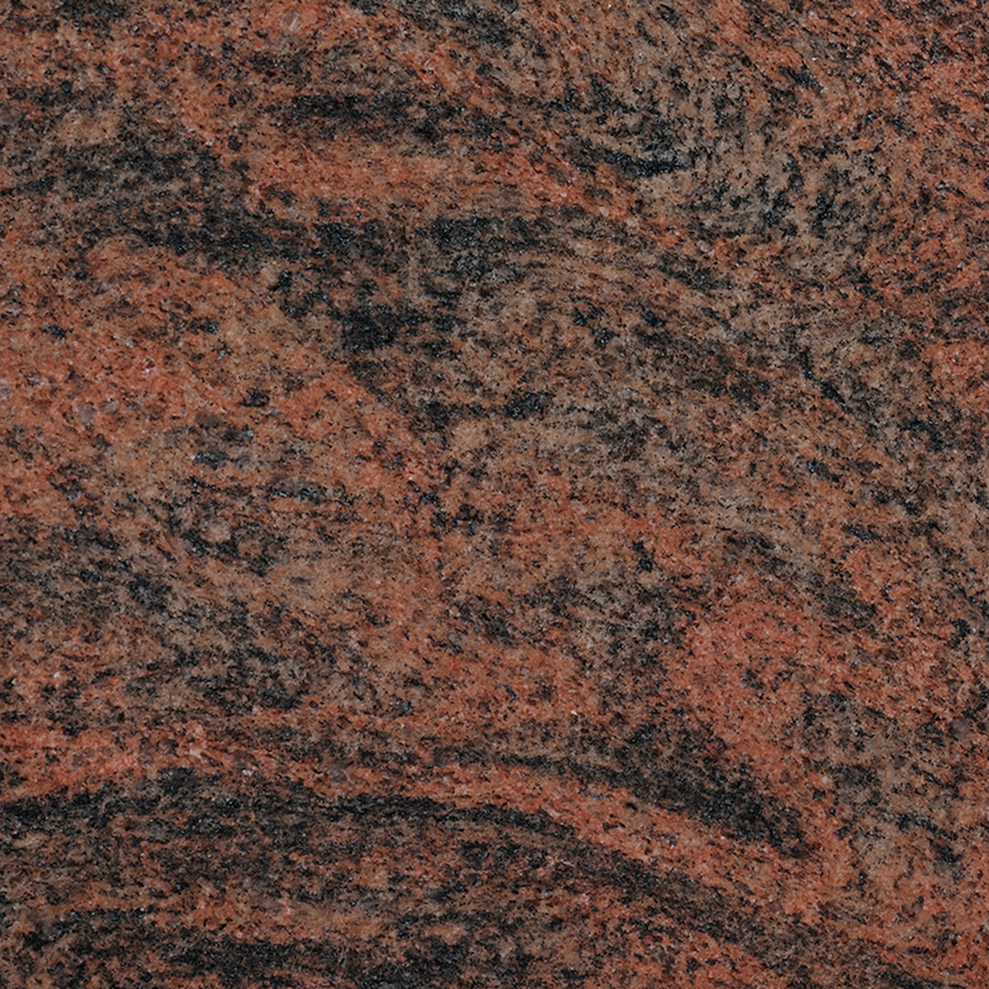 Kleurstaal graniet Multicolor Red (P)