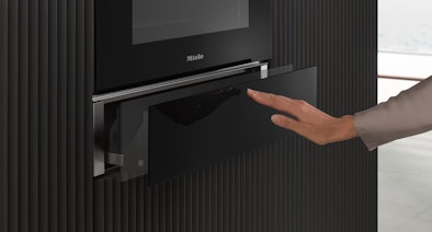 Miele warmhoudlade met koel front technologie voor veilige aanraking