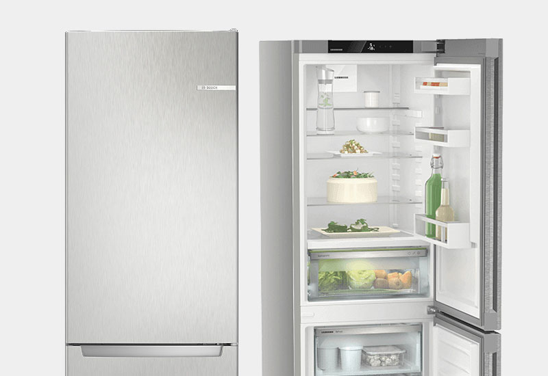 Koelkasten met vriezer ook wel koel-vriescombinatie genoemd