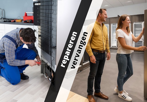 Koelkast repareren of vervangen?