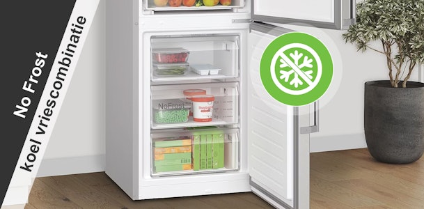 Koelvriescombinatie met No Frost