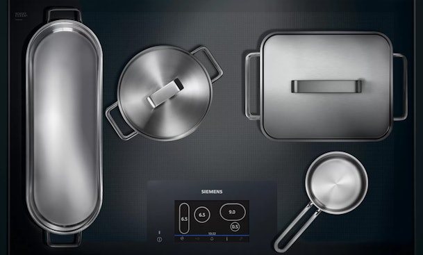 Probleemloos koken voor een groot aantal gasten op een freeInduction kookplat.