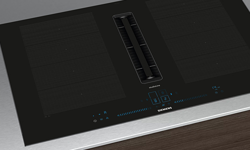 Kookplaat met afzuiging