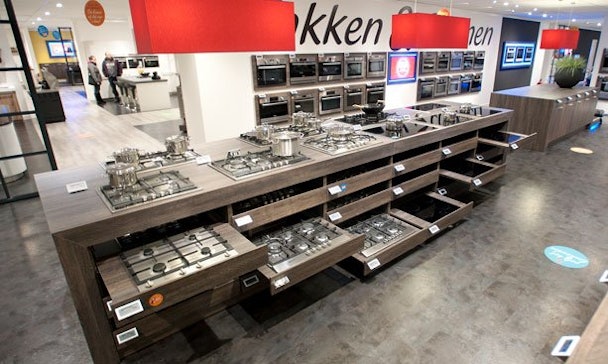 Kookplaten in onze winkel in Den Haag