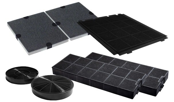 Koolstoffilters voor verschillende type afzuigkappen