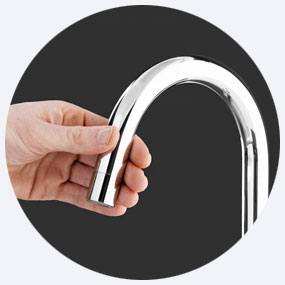 Kraan eigenschap: Safe touch