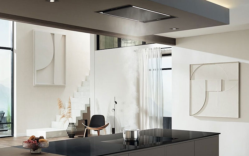 Miele afzuigkap met krachtige zuigkracht tot 800 m³ per uur