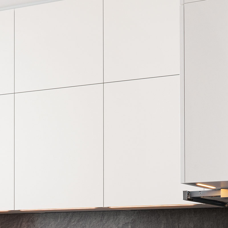 Kristalwitte hoge bovenkastje