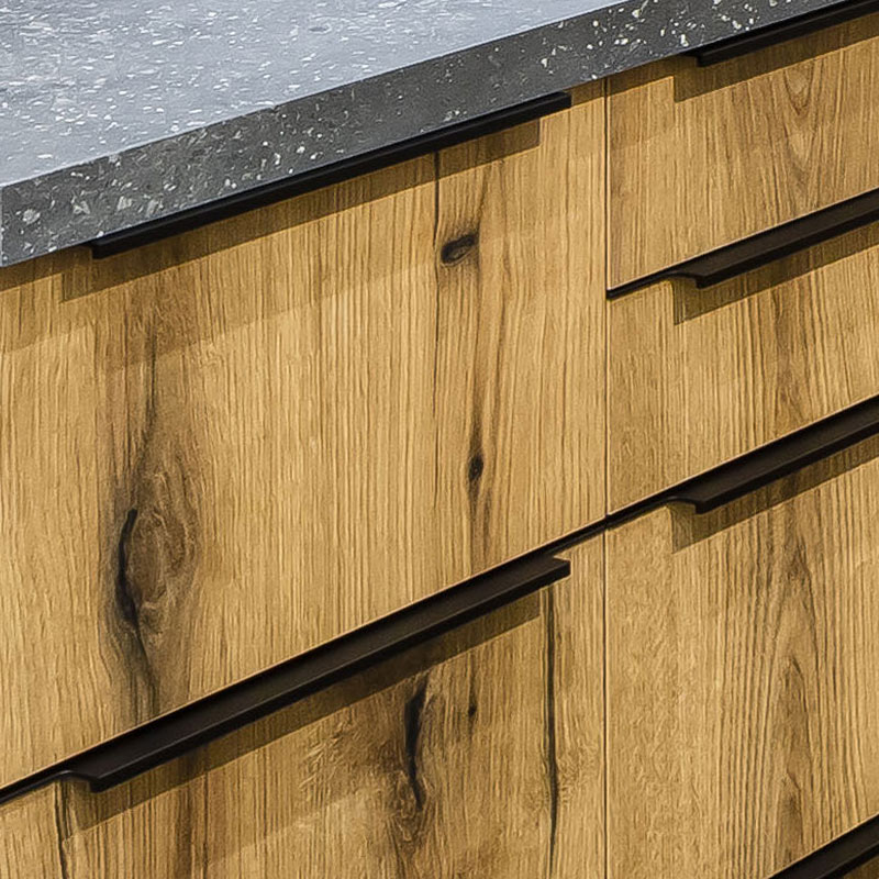 Kunststof fronten in houtprint