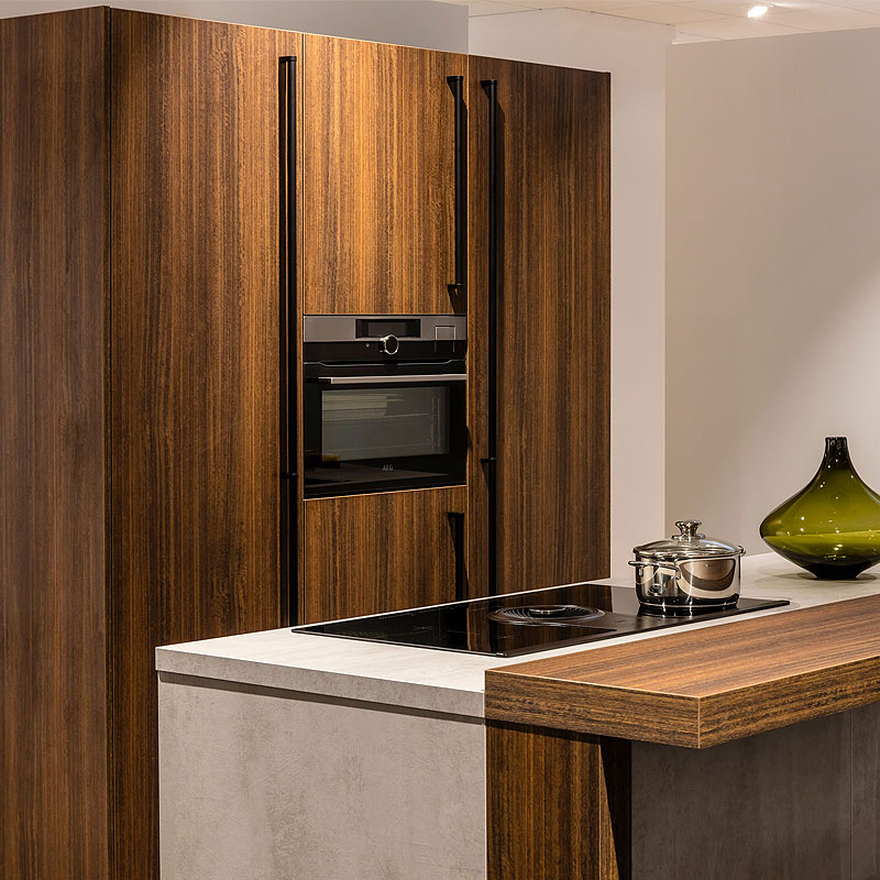 kunststof fronten met houtprint