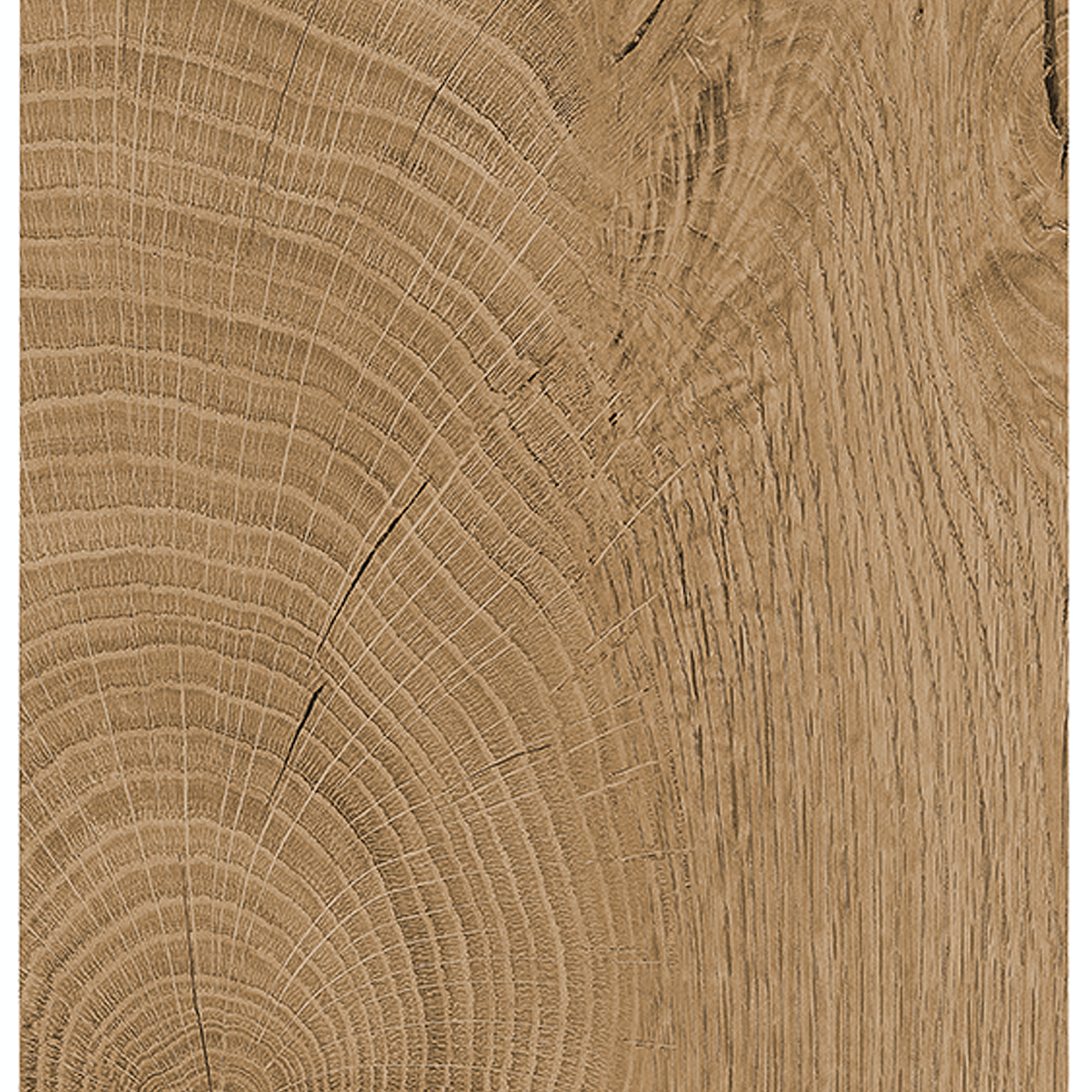 Kunststof hout decor keukenfront (590 Eiken endgrain natuur)