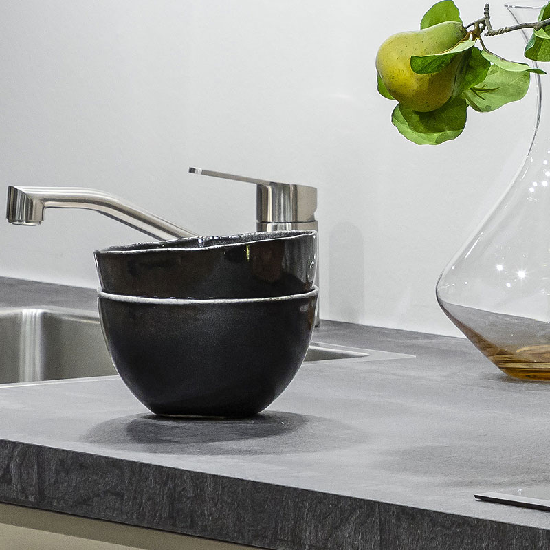 Kunststof werkblad met steenprint