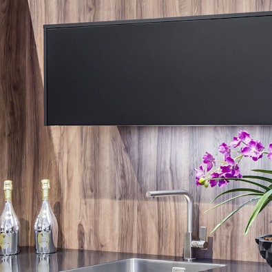 Lage glazen bovenkastjes