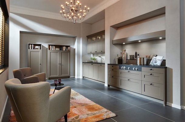 Landelijk moderne keuken.